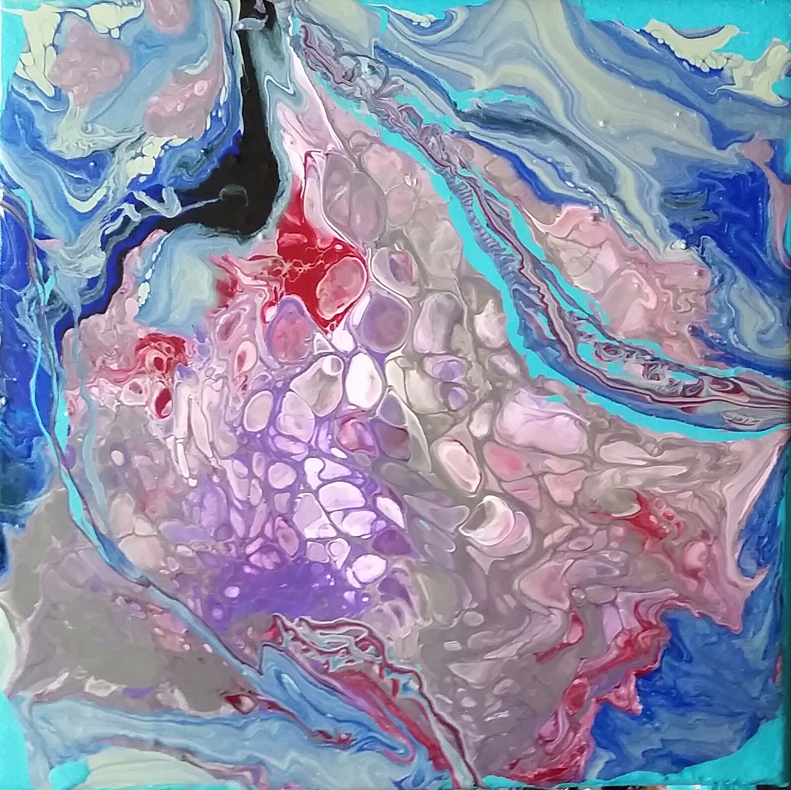 Vissza az Óceánba - Fluid art
