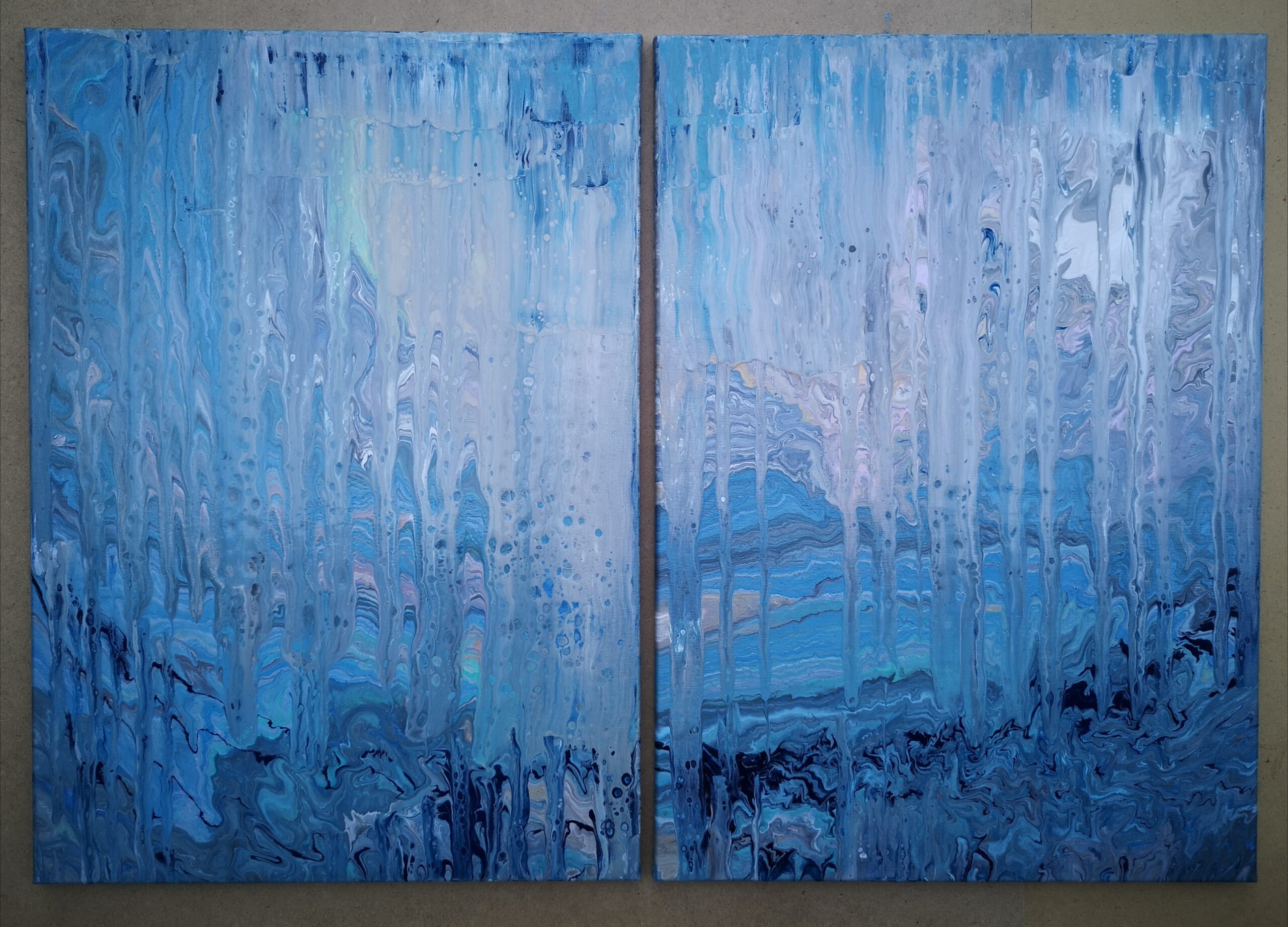 Cseppkőbarlang - Fluid art
