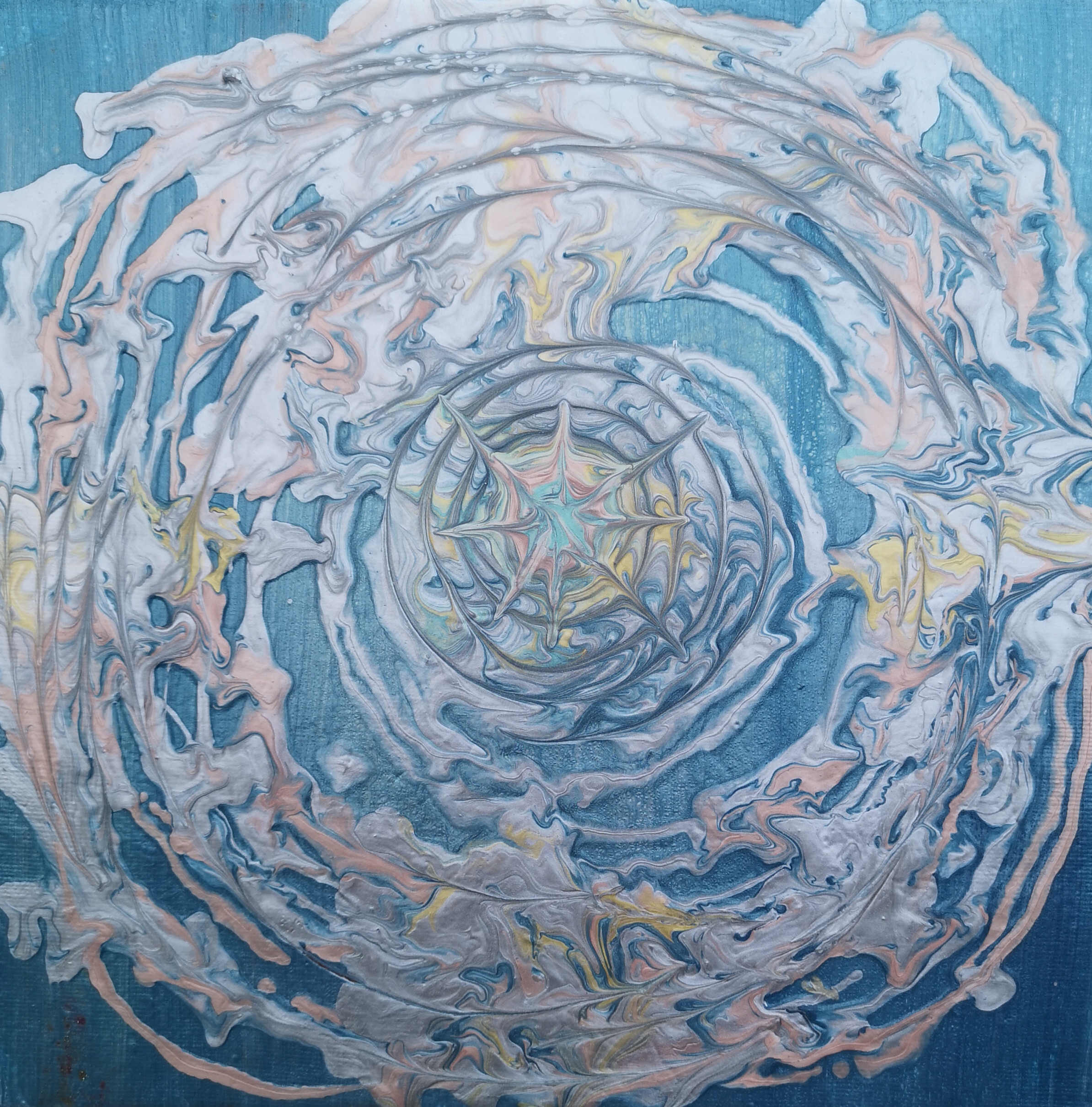 Csillag születik - Fluid art