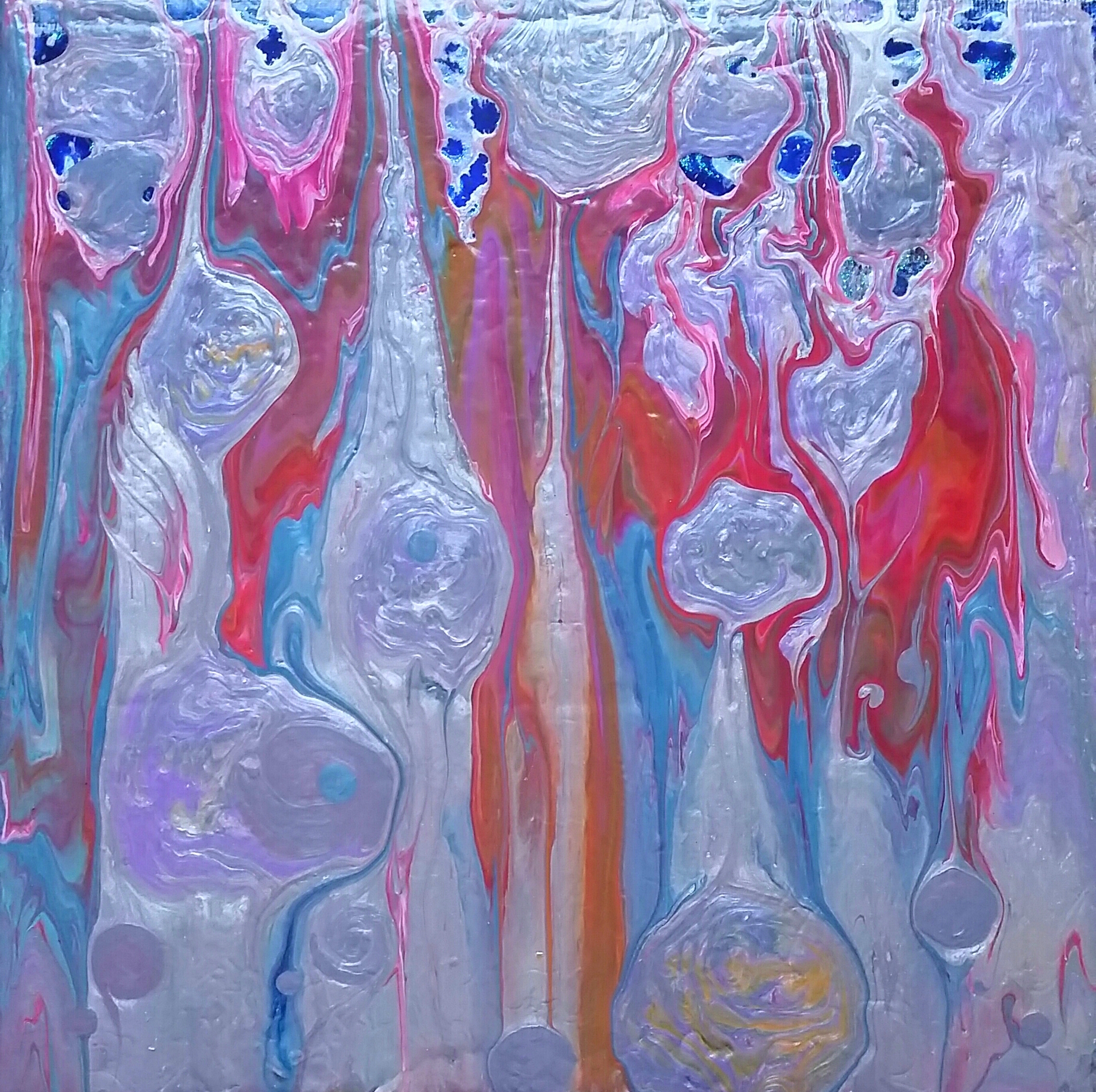 A Feledés Rózsái - Fluid art