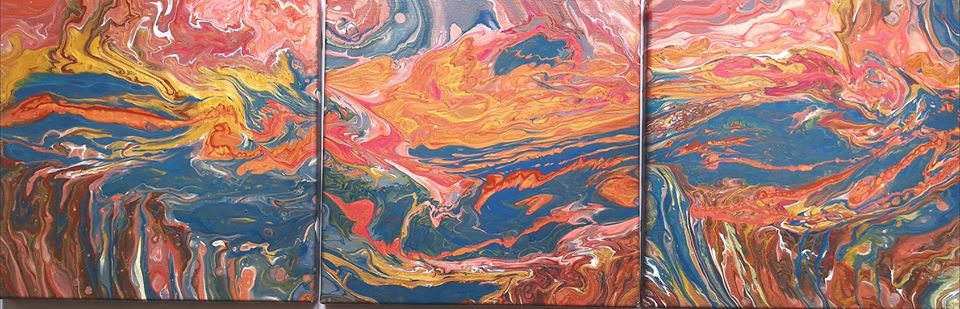 Találkozzunk a Világmindenség Szélén - Fluid art