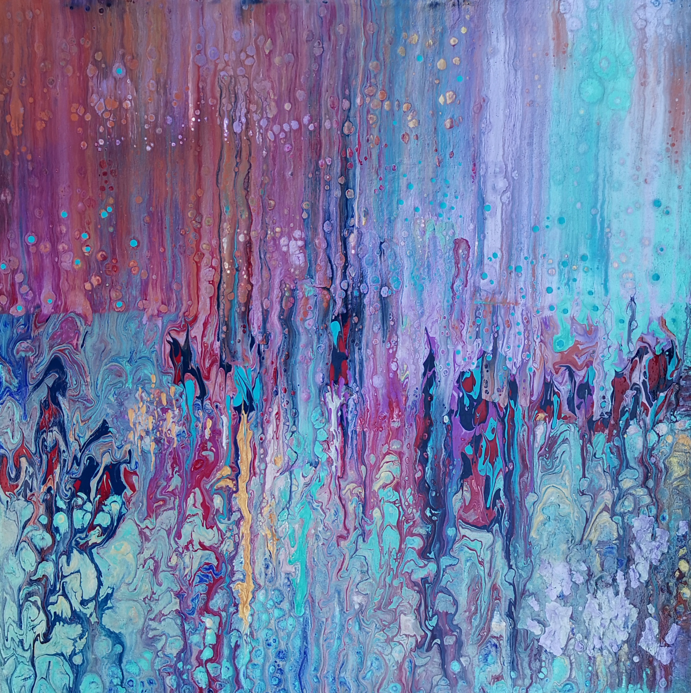 Trópusi Eső - Fluid art